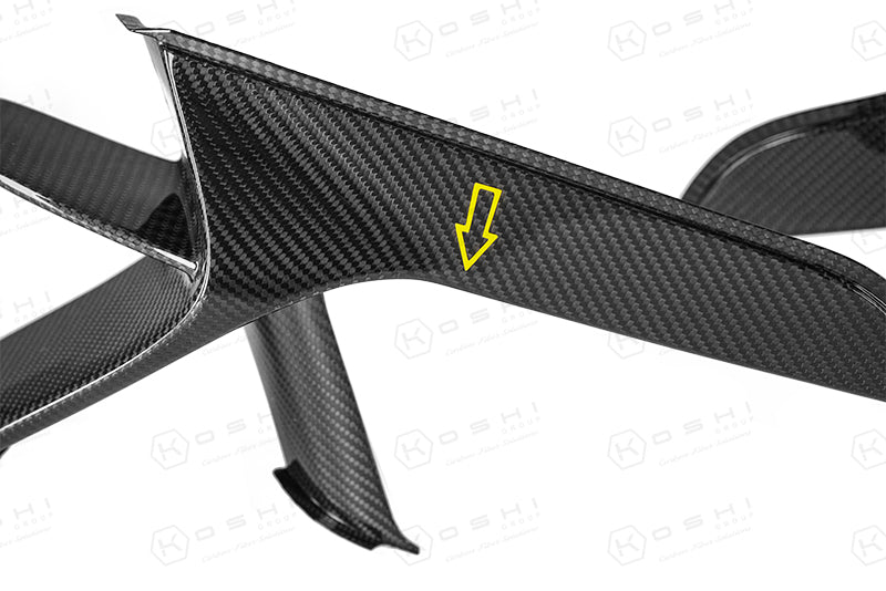 Alfa Romeo Giulia GTAm Style Front Bumper – Essential Kit - Carbon Fibre - Alfa Romeo Shop
