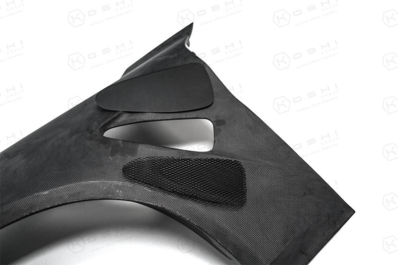 Alfa Romeo Giulia GTAm Style Front Side Fender Set - Carbon Fibre - Alfa Romeo Shop