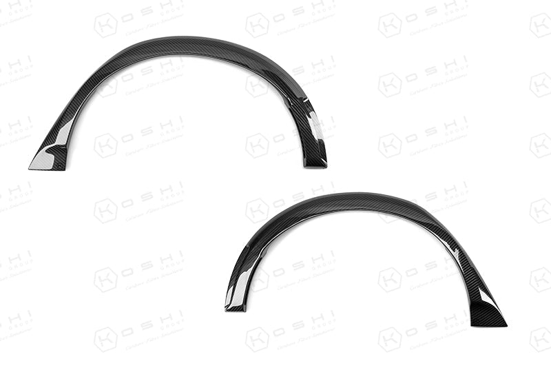 Alfa Romeo Giulia GTAm Style Rear Fender Arch Set - Carbon Fibre - Alfa Romeo Shop