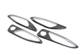 Alfa Romeo Giulia Internal Door Handles Frame Trim - Carbon Fibre - Alfa Romeo Shop