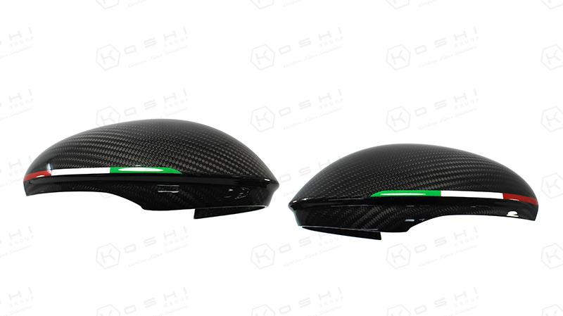 Alfa Romeo Giulia Mirror Caps - Carbon Fibre - Alfa Romeo Shop