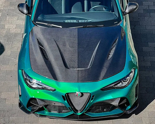 Alfa Romeo Giulia QV EXTREME Hood - Carbon Fibre Alfa Romeo Shop