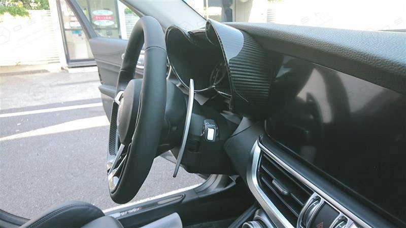 Alfa Romeo Giulia Instrument Cover  LHD & RHD - Carbon Fibre - TMC Motorsport