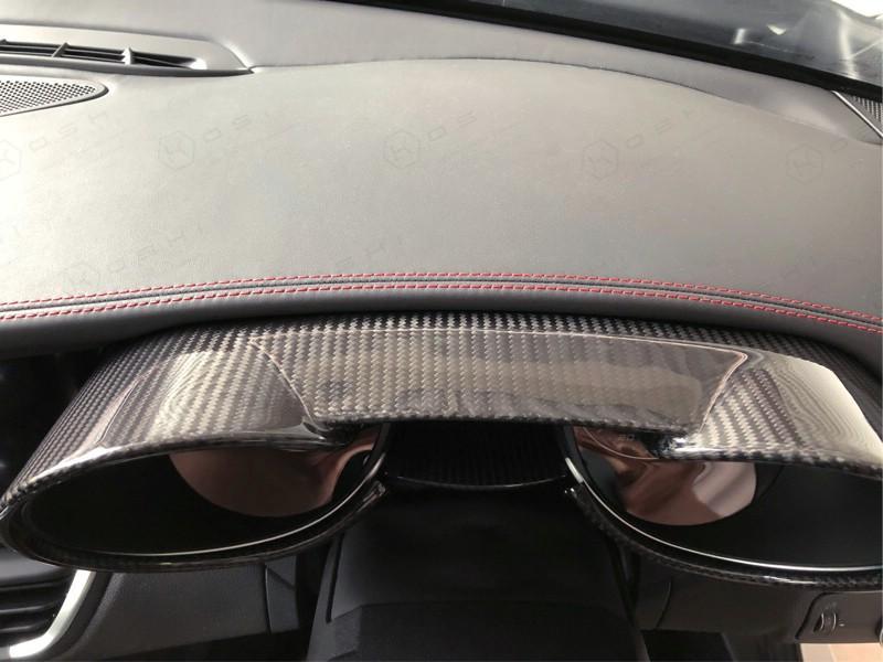 Alfa Romeo Giulia Instrument Cover  LHD & RHD - Carbon Fibre - TMC Motorsport
