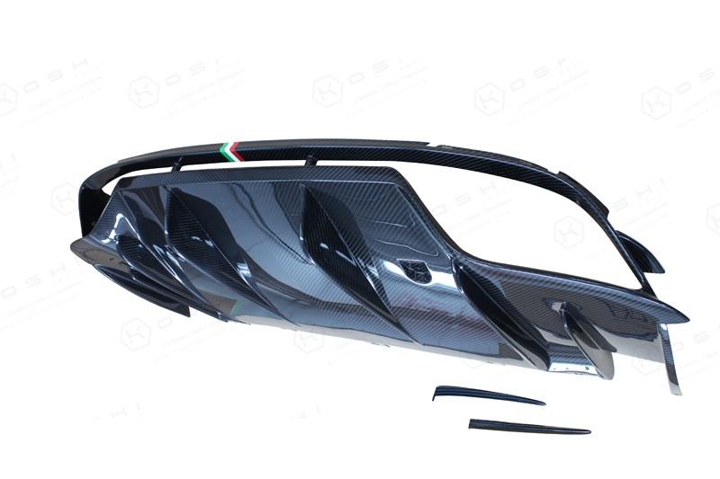 Alfa Romeo Giulia QV Rear Diffuser - Carbon Fibre - Alfa Romeo Shop
