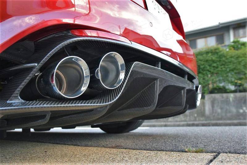 Alfa Romeo Giulia QV Rear Diffuser - Carbon Fibre - Alfa Romeo Shop