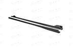 Alfa Romeo Giulia QV Shark Fin Side Skirts - Carbon Fibre - Alfa Romeo Shop