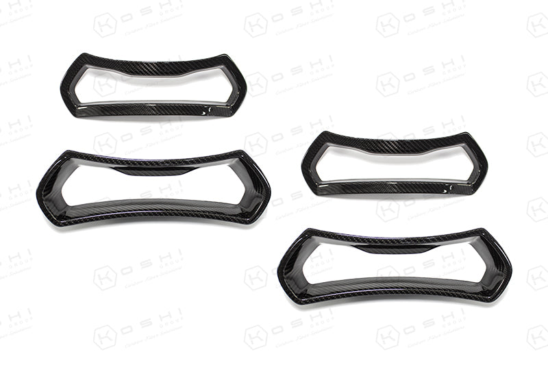 Alfa Romeo Giulia QV Sparco Seats Headreast Insert Cover - Carbon Fibre - Alfa Romeo Shop