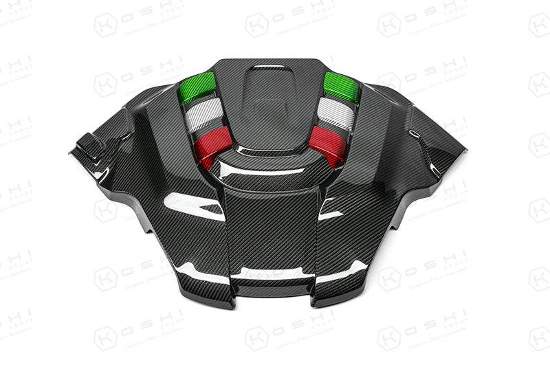 Alfa Romeo Giulia QV / Stelvio QV (2018 > ) Engine Cover - Carbon Fibre - Alfa Romeo Shop