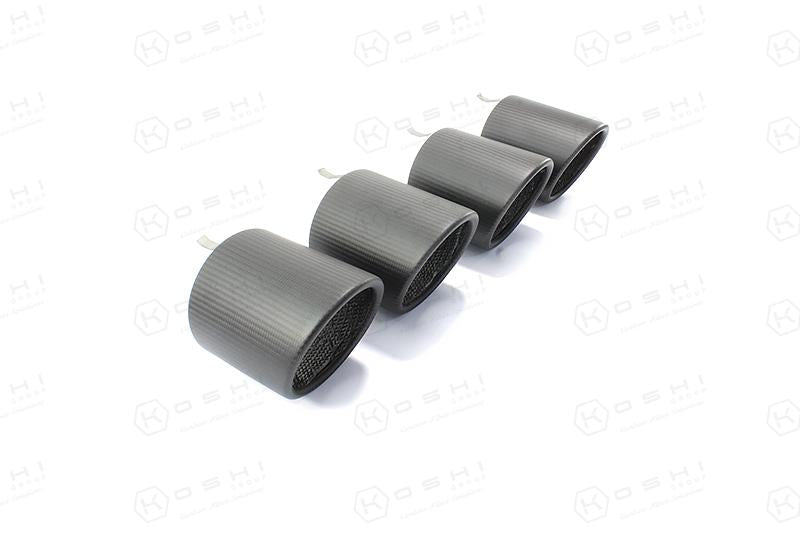 Alfa Romeo Giulia QV / Stelvio QV Exhaust Pipes - Carbon Fibre - Alfa Romeo Shop