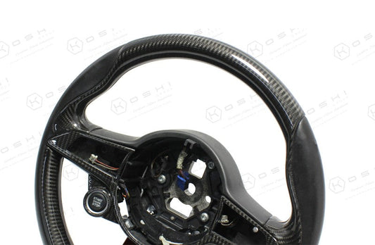 Alfa Romeo Giulia QV / Stelvio QV Steering Wheel Upper Part Cover - Carbon Fibre Alfa Romeo Shop