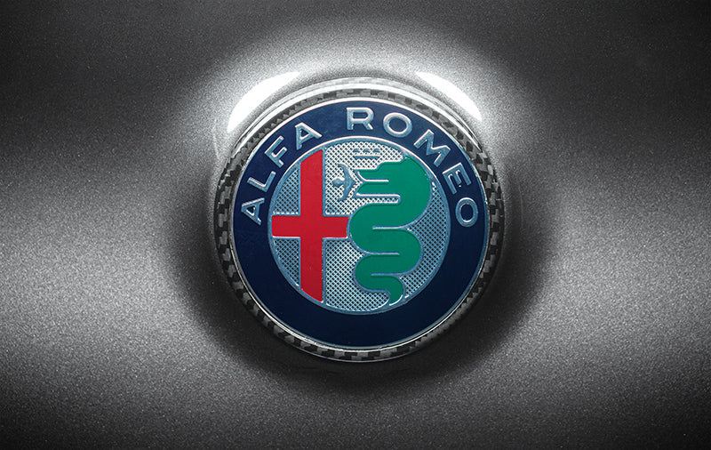 Alfa Romeo Giulia Rear Logo Frame - Carbon Fibre - Alfa Romeo Shop