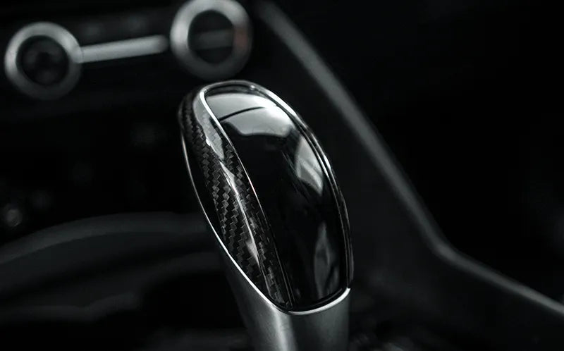 Alfa Romeo Giulia/Stelvio Gear Knob Trim Cover - Carbon Fibre - Alfa Romeo Shop