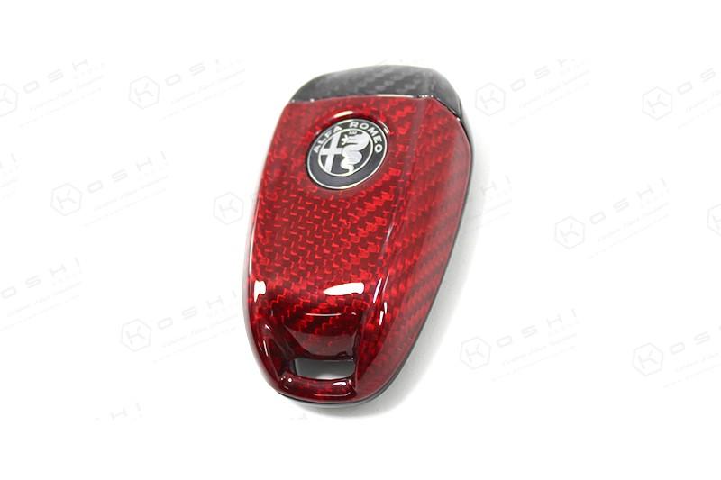 Alfa Romeo Giulia / Stelvio Key Cover Fob - Carbon Fibre - Alfa Romeo Shop