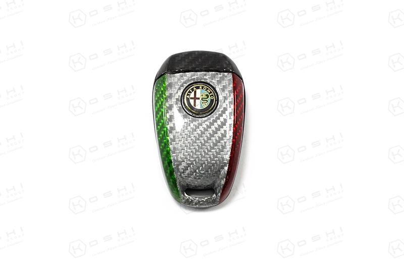 Alfa Romeo Giulia / Stelvio Key Cover Fob - Carbon Fibre - Alfa Romeo Shop