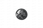 Alfa Romeo Giulia / Stelvio Steering Wheel Badge Logo Cover - Carbon Fibre - Alfa Romeo Shop