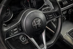 Alfa Romeo Giulia / Stelvio Steering Wheel Badge Logo Cover - Carbon Fibre - Alfa Romeo Shop