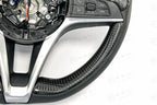Alfa Romeo Giulia / Stelvio Steering Wheel Sides Cover (QV Style) - Carbon Fibre - Alfa Romeo Shop