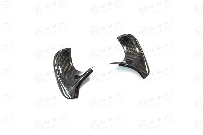 Alfa Romeo Giulia / Stelvio Steering Wheel Thumb Grips Cover - Carbon Fibre - Alfa Romeo Shop