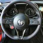 Alfa Romeo Giulia / Stelvio Steering Wheel Trim - Carbon Fibre - TMC Motorsport
