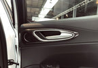 Alfa Romeo Giulia Internal Door Handles Frame Trim - Carbon Fibre - TMC Motorsport