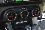 Alfa Romeo Giulietta Center Console Switch Frames - Carbon Fibre - Alfa Romeo Shop