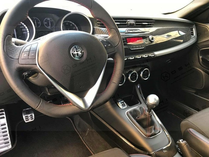Alfa Romeo Giulietta Center Console Trim - Carbon Fibre - Alfa Romeo Shop