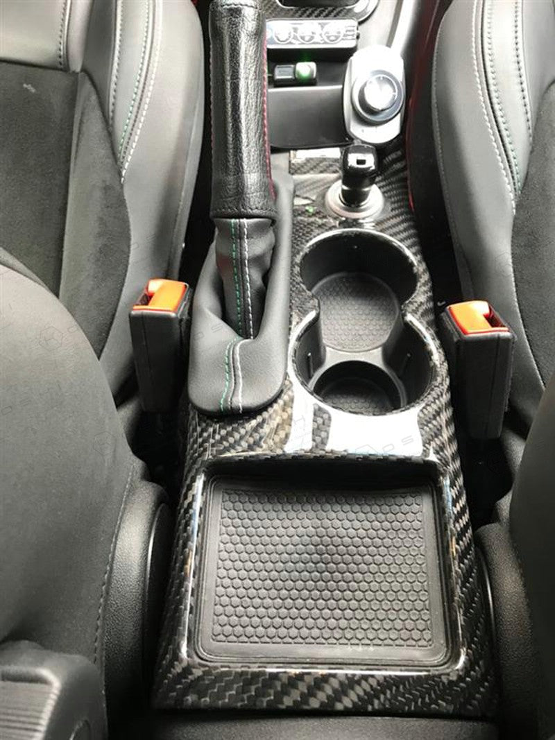 Alfa Romeo Giulietta Central Tunnel Hand Breake Cover Frame - Carbon Fibre - Alfa Romeo Shop