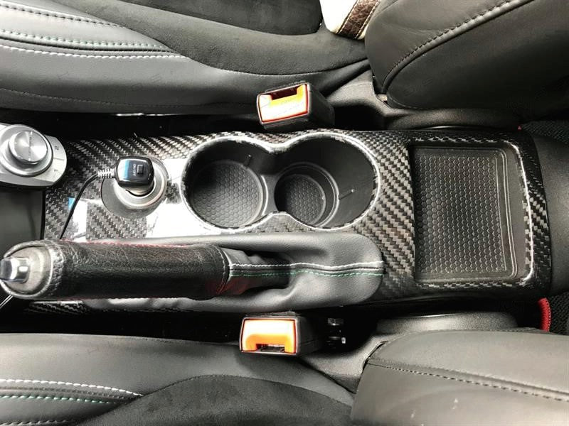 Alfa Romeo Giulietta Central Tunnel Hand Breake Cover Frame - Carbon Fibre - Alfa Romeo Shop