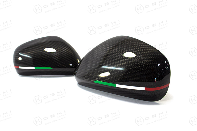 Alfa Romeo Giulietta / MiTo Mirror Caps - Carbon Fibre Alfa Romeo Shop