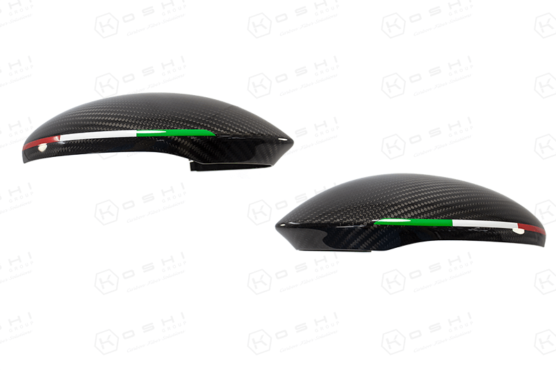 Alfa Romeo Stelvio Mirror Caps - Carbon Fibre - Alfa Romeo Shop