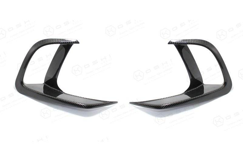 Alfa Romeo Stelvio QV Front Bumper Flaps - Carbon Fibre - Alfa Romeo Shop