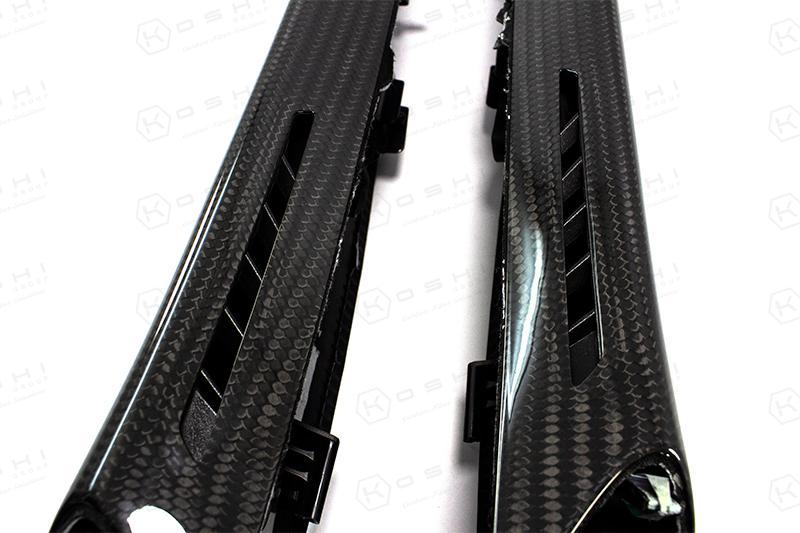 Alfa Romeo Giulia Interior Trim A-Pillar Cover - Carbon Fibre - TMC Motorsport