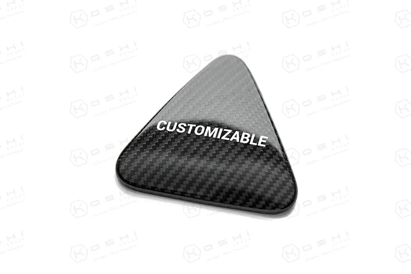 Alfa Romeo Giulia QV / Stelvio QV Fender Badges Cover - Carbon Fibre - TMC Motorsport