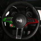 Alfa Romeo Giulia QV / Stelvio QV Steering Wheel Trim - Carbon Fibre