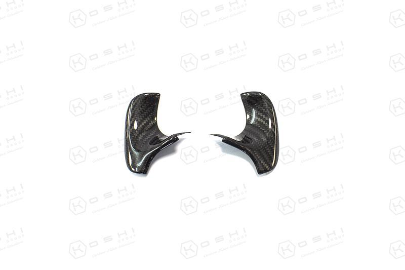Alfa Romeo Giulia / Stelvio Steering Wheel Thumb Grips Cover - Carbon Fibre - TMC Motorsport