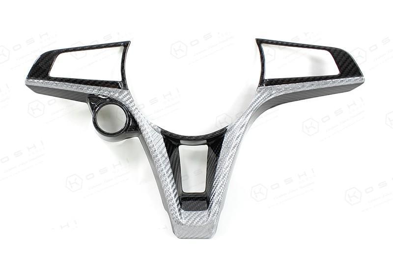 Alfa Romeo Giulia / Stelvio Steering Wheel Trim - Carbon Fibre - TMC Motorsport