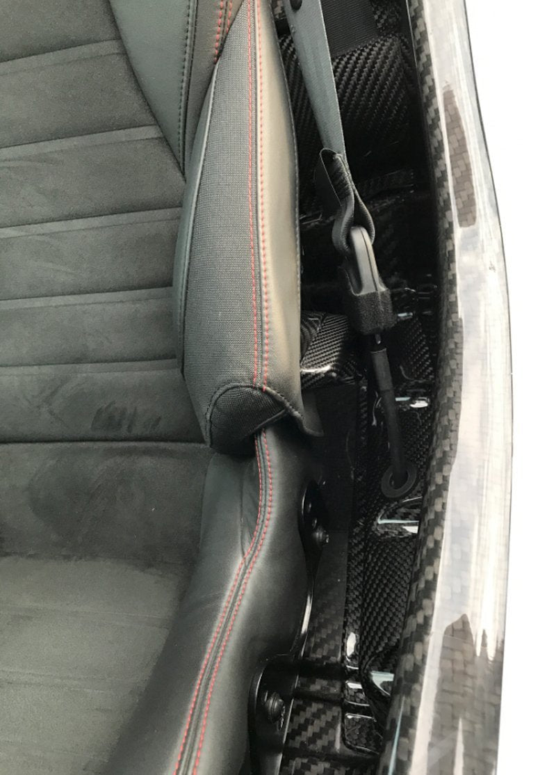 Alfa Romeo 4C Safety Belt System Covering - Carbon Fibre - TMC Motorsport