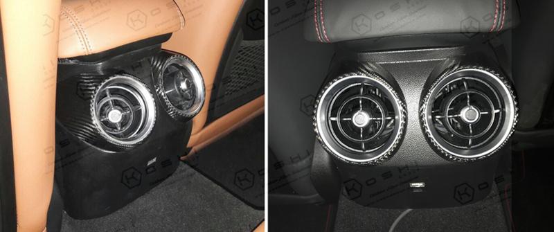 Alfa Romeo Giulia Kit Air Vent Covers - Carbon Fibre - TMC Motorsport
