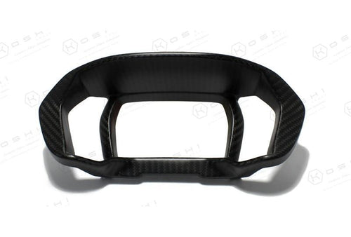 Alfa Romeo 4C Matte Instrument Gauge Frame - Carbon Fibre - TMC Motorsport