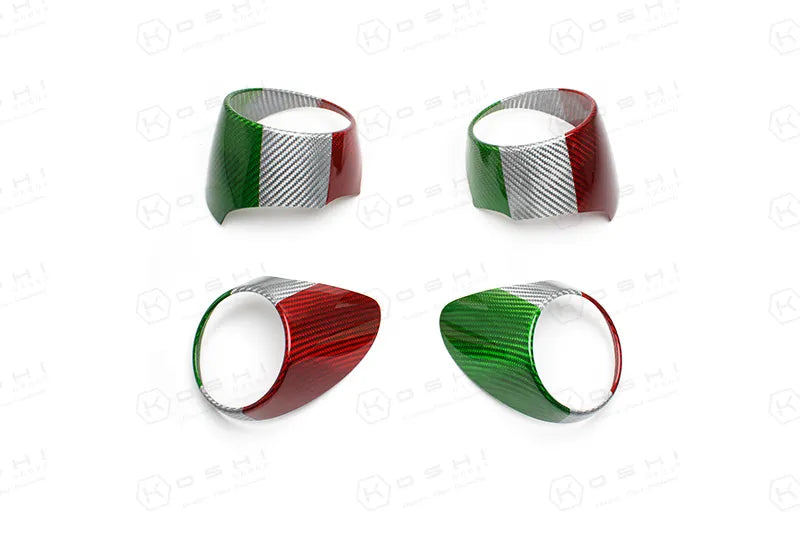 Alfa Romeo Giulia Kit Air Vent Covers - Carbon Fibre