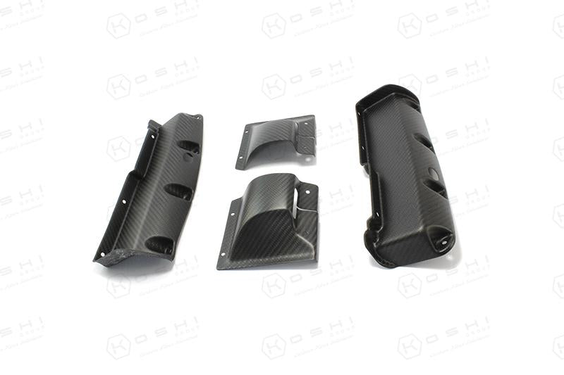 Alfa Romeo 4C Safety Belt System Covering - Carbon Fibre - TMC Motorsport