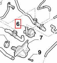 Coolant Auxiliary Pump  - Giulia 2.2