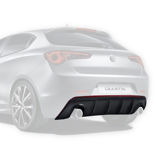 Rear Bumper Trim - Giulietta with red Trim