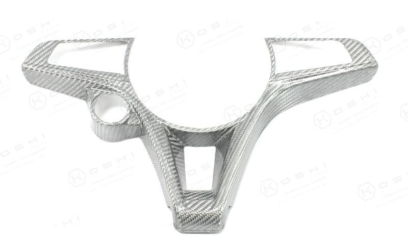 Alfa Romeo Giulia / Stelvio Steering Wheel Trim - Carbon Fibre - TMC Motorsport
