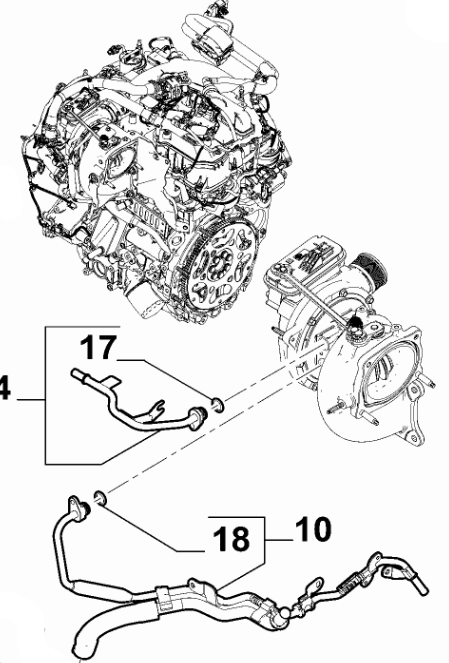 Seal, Turbo coolant - Giulia 2.0 - Partsworld-UK - 6000627934