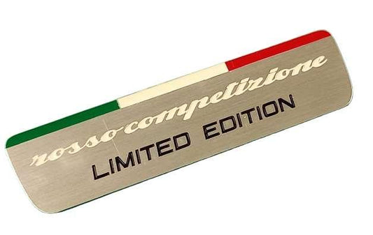 'Rosso Competizione Limited Edition plate Alfa Romeo Giulietta