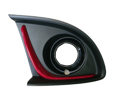 Fog Lamp Trims, Red Insert - Alfa Romeo Mito 2016> 156145306, 156145308