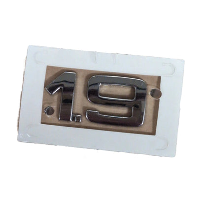 '1.9'-Emblem mit Chromeffekt - 159