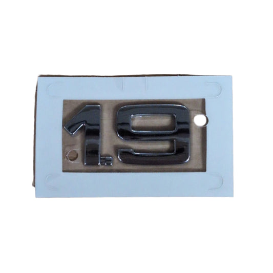 '1.9'-Emblem mit Chromeffekt - 159